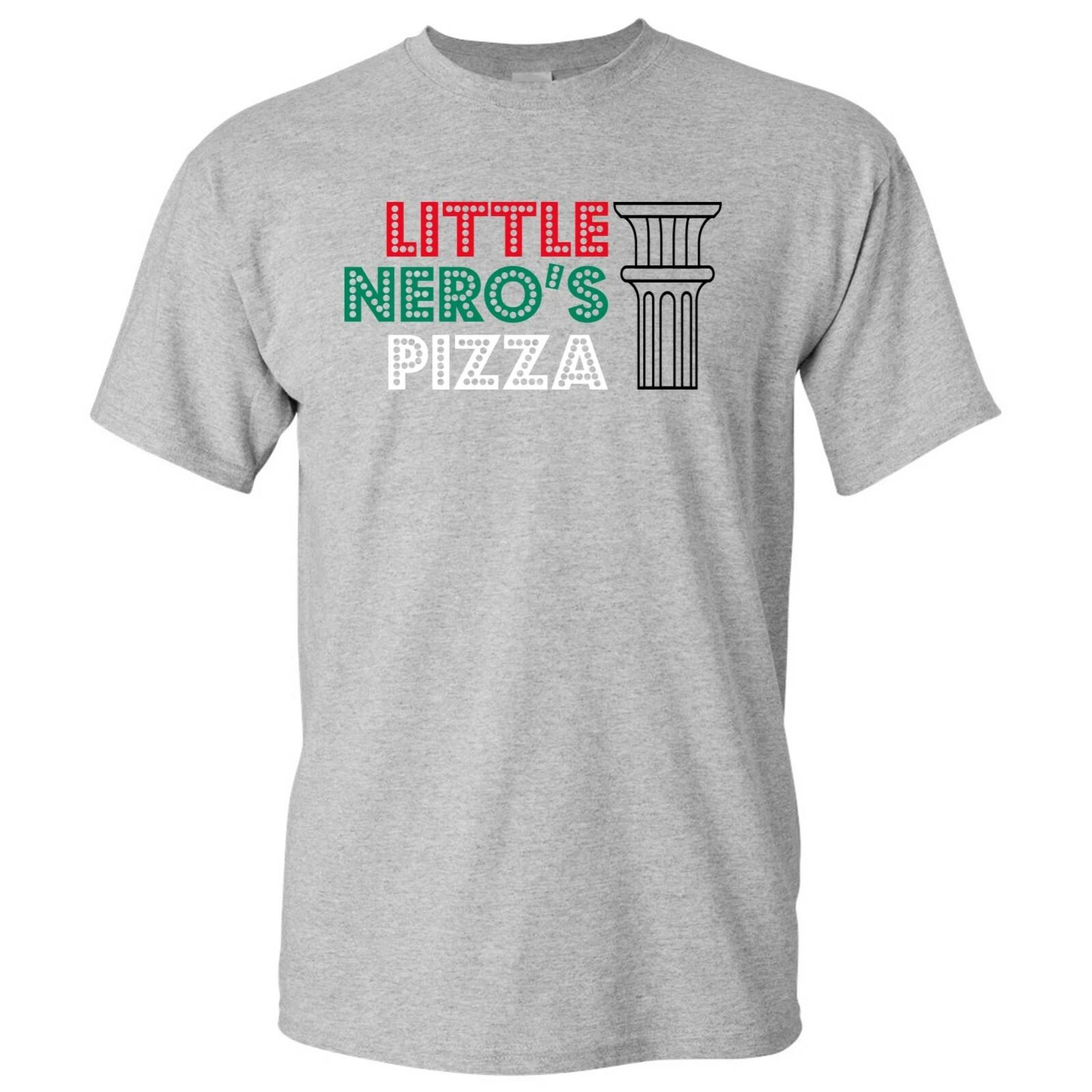 Little Nero s Pizza - Pizza Delivery Funny Movie T Shirt - Sport Grey XL