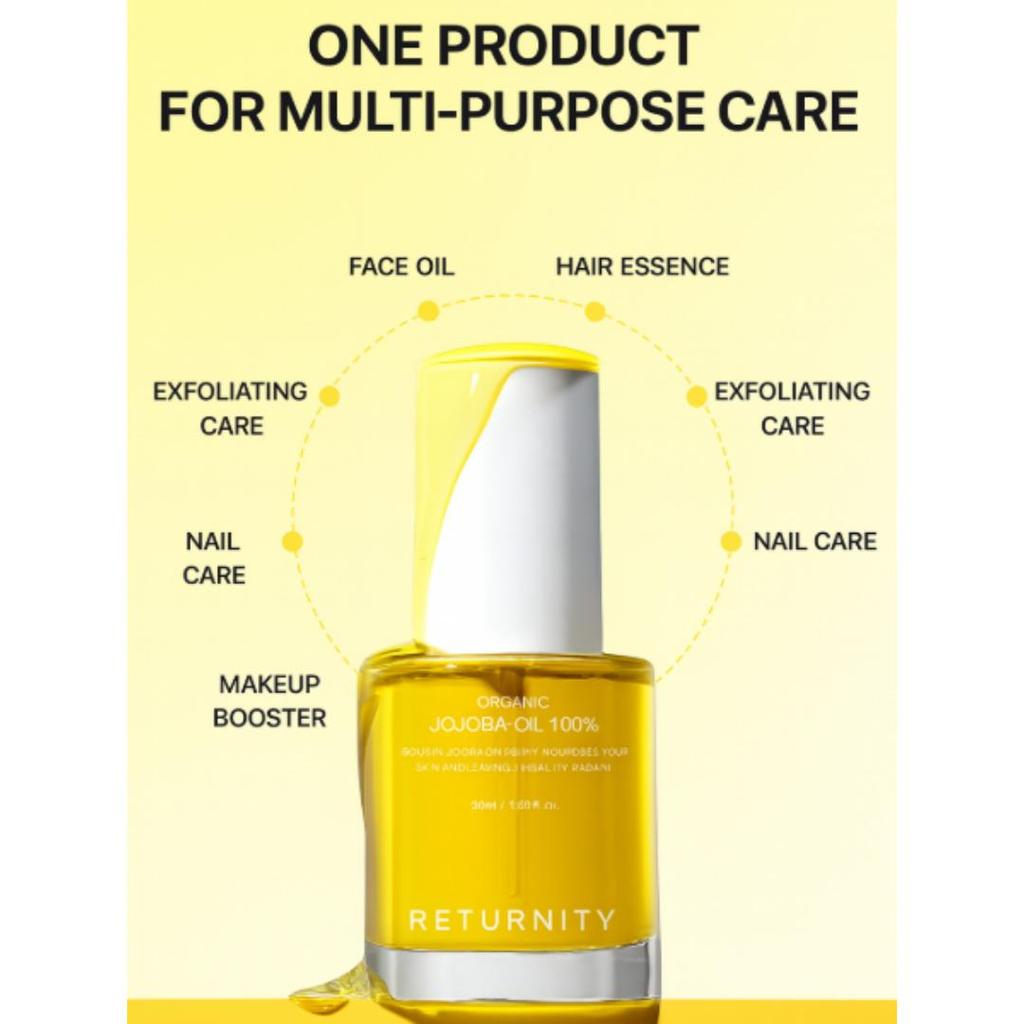 [RETURNITY] Organiczny Olej Jojoba 100% 50ml