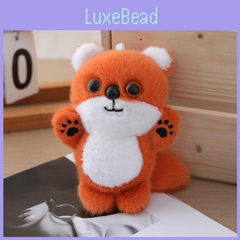Cute Fox Little Pendant Plush Toy Doll Backpack Pendant Fashion Keychain