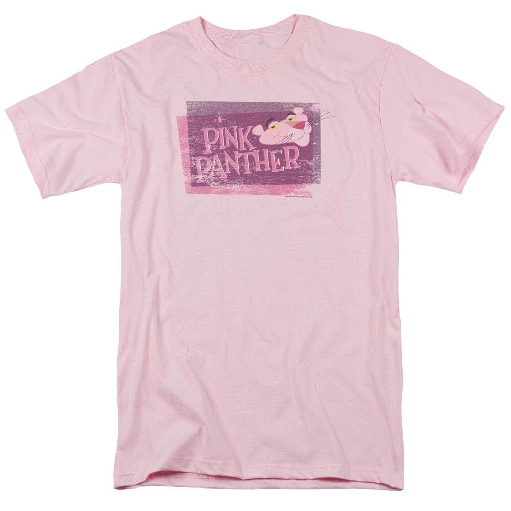 Pink Panther  Distressed Title  T-Shirt - Adult, Child S