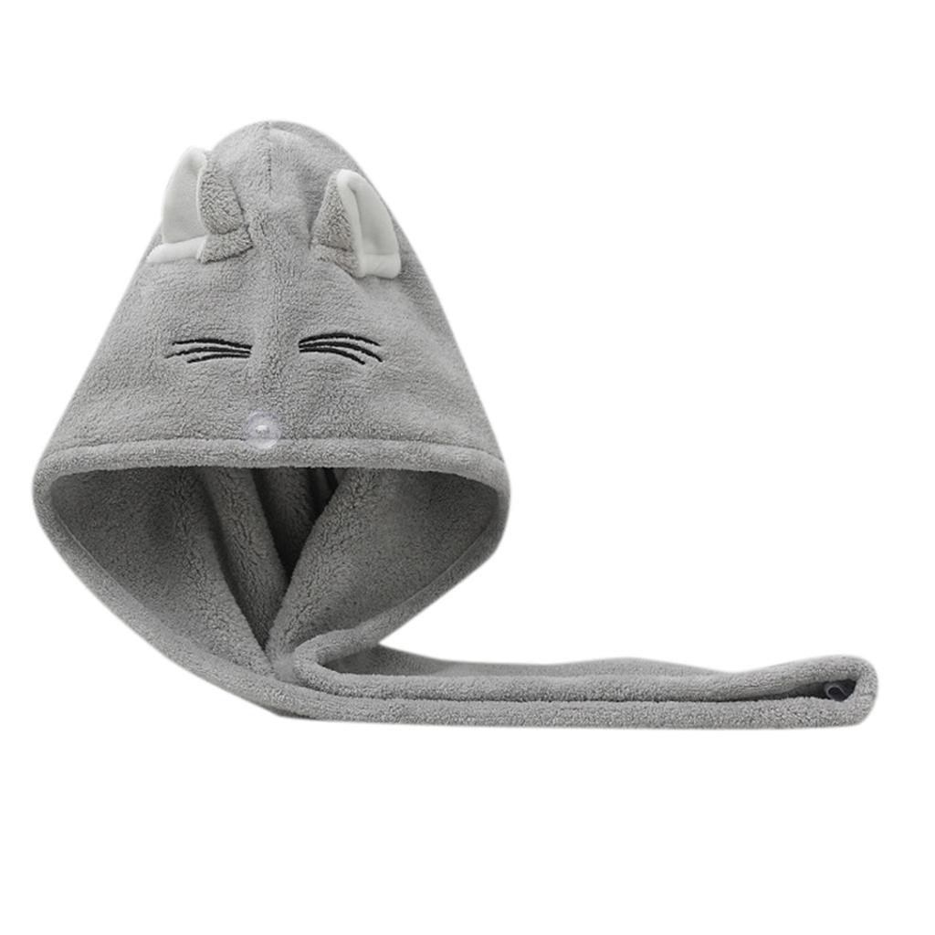  Instant Dry Hair Towel  Fast Drying Hair Towel Fast Absorbent Hat Cap