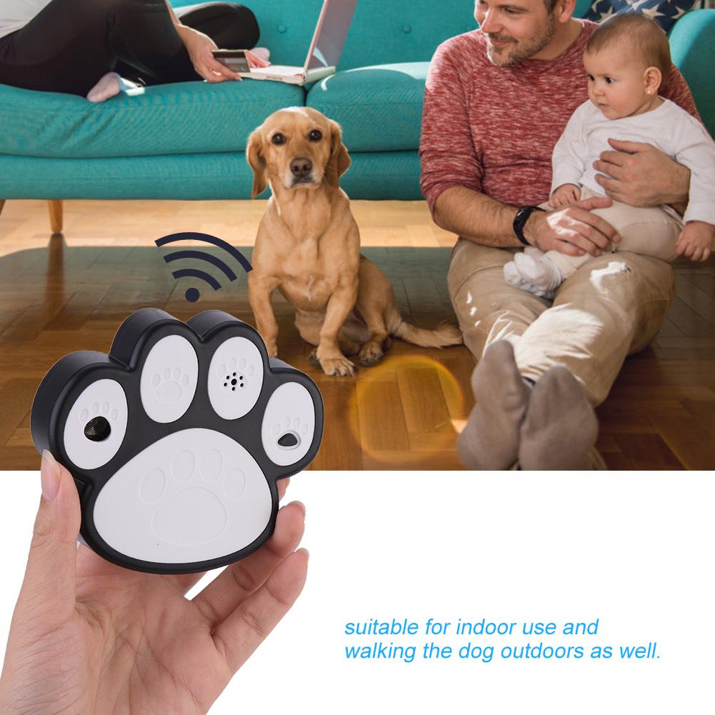 Ultrasonic Smart Dog Anti barking Device Portable Bark Trainer Control Indoor & Outdoor