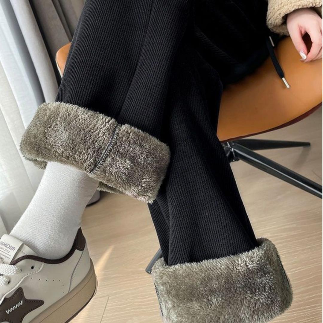 

Зимние широкие брюки женские осенние плюшевые брюки женские очень толстые овечьи флиса теплые прямые корейские брюки джоггеры женские 3XL