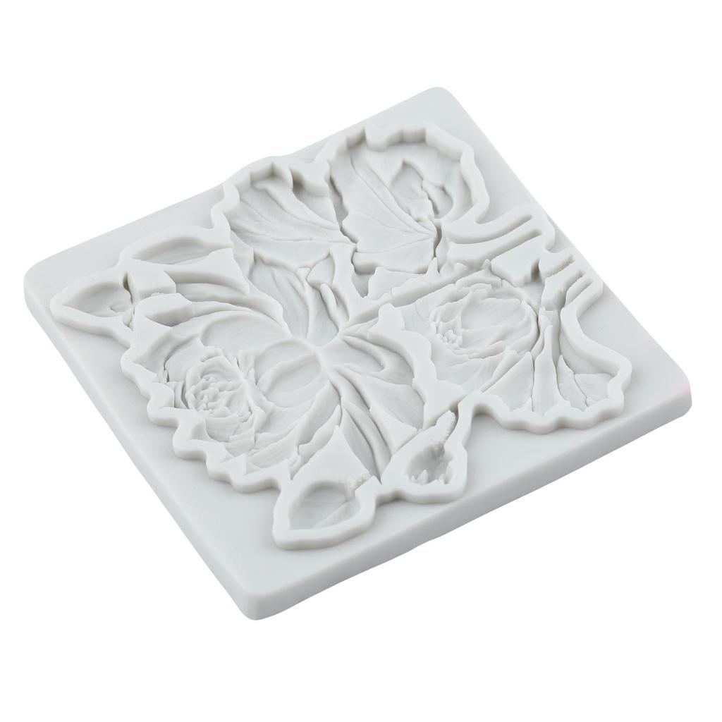 Lotus Flower Silicone Mold Lotus Flower Leaf Fondant Molds Cake Decorating Tools Cupcake Topper Candy Resin Clay Chocolate Gumpaste Mold
