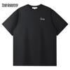 Mark Fairwhale Men's Floral Embroidered Round Neck T-Shirt