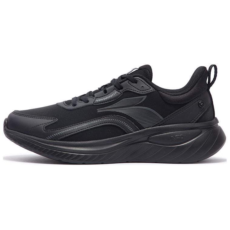 361 Cushioning Lightweight Low top Casual Running Shoes Men's Black 672432232