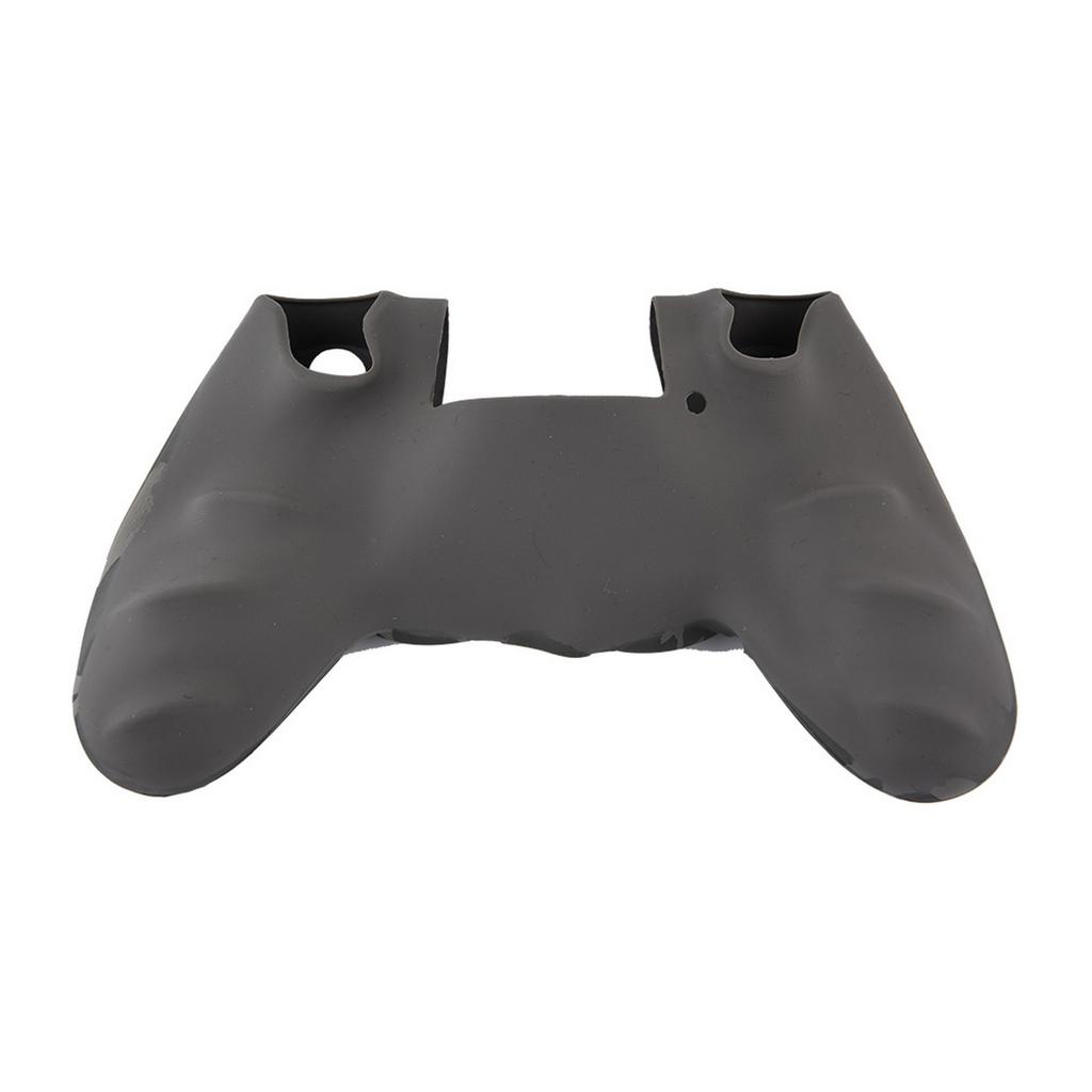 Soft Silicone Sleeve Dustproof Case Handle Cover For PS4 Controller Gray