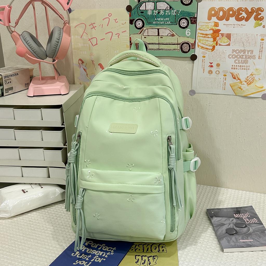 Schoolbag schoolbag for girls junior high school students 1011 new large-capacity backpack for high school students and college students to reduce the