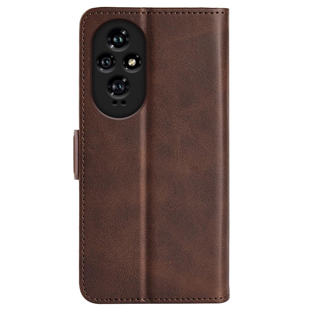 For Honor 200 5G Case PU Leather Stand Wallet Flip Phone Cover