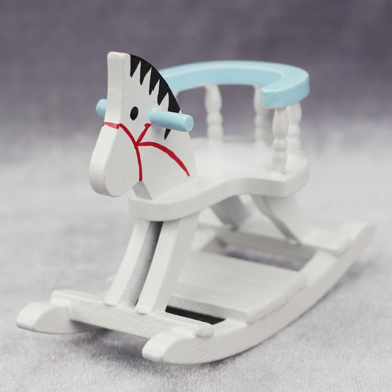 

1:12 Dollhouse Mini Rocking Horse for Children s Room Decor