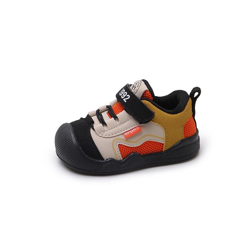 Toddler Unisex Closed-Toe Sneakers - Autumn Collection Casual Shoes