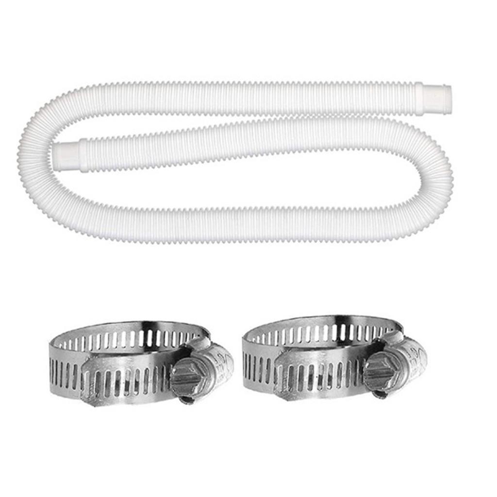 Pump Hose Tubes for Intex Pumps and Saltwater System Replacement 1-1/4Inch Hose for Above Ground Pool 150cm/59inch Tube