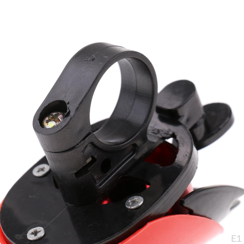 Guidão de Bicicleta Mini Bike de Liga com Capacete - 4 Cores Disponíveis