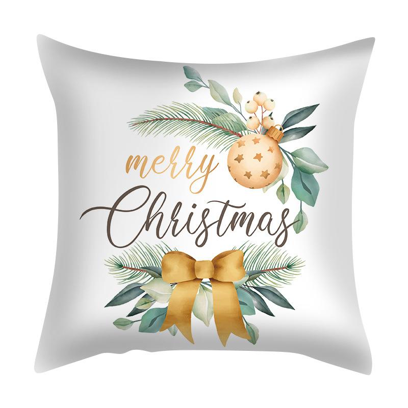 

Наволочка с мультяшным рождественским скандинавским рисунком, специальная подушка для гостиной, спальни 40x40cm