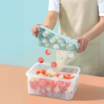 Yousheng 33 Ice Hockey Puck Ice Cube Mold Tray Easy Release Food-Grade Ice Cube Maker Whiskey Cocktail Kitchen Tool Accessories