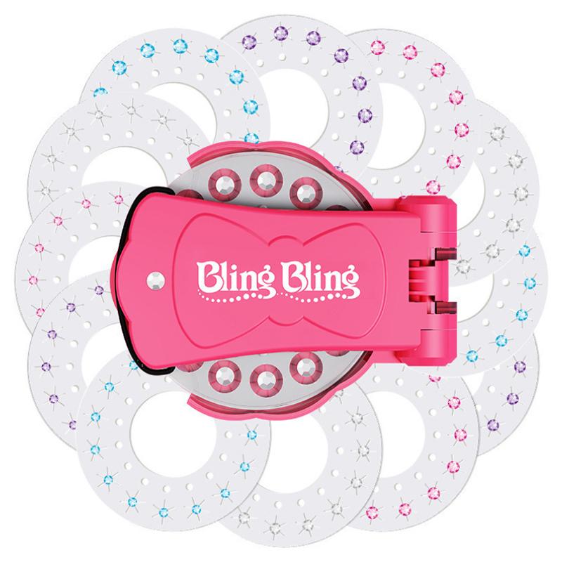 Diy   Sticker Hair Decoration For Girls Princess Make Up Toy Set 120/220 Gems Hair Styling Tool Accessory Gifts