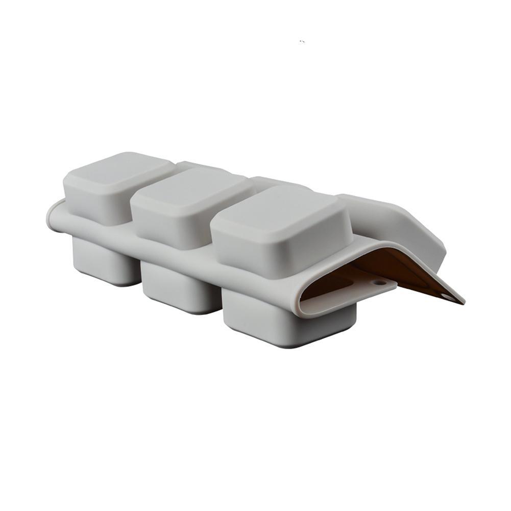 9 Grids Square Silicone Soap Molds Handmade Soap For DIY And Chocolate Kitchen Making Mold Supp K9W7