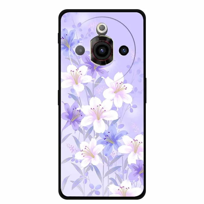 Funda For ZTE Nubia Focus Pro 5G Soft Bumper For Nubia Focus Pro Black Silicone Phone Cases Nubia Focus Pro 5G Protective Coque