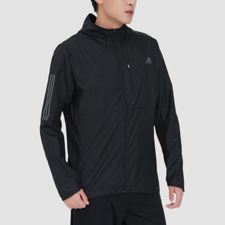 Adidas Own The Run Jacket International Edition Men Outerwear Black FL6964