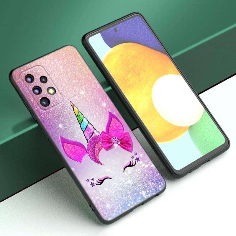 

Розовый Единорог Радужный чехол для телефона Samsung A04 A21 A30 A50 A52 S A13 A14 A22 A23 A32 A53 A73 5G A11 A12 A31 A33 A51 A70 A71 A72 Samsung A04 4G