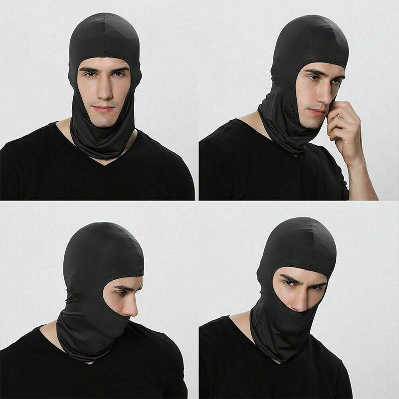 UV Protection Ski Sun Hood Tactical Motorcycle Helmet Bandana Neck Windproof Face Shield Biker Mask Balaclava Full Face Mask