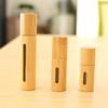 3ml/5ml/10ml/15ml Pack of 10 Mini Glass Roller Bottles with Ball Rollerball Glass Bottles with Bamboo Case Empty Bottles