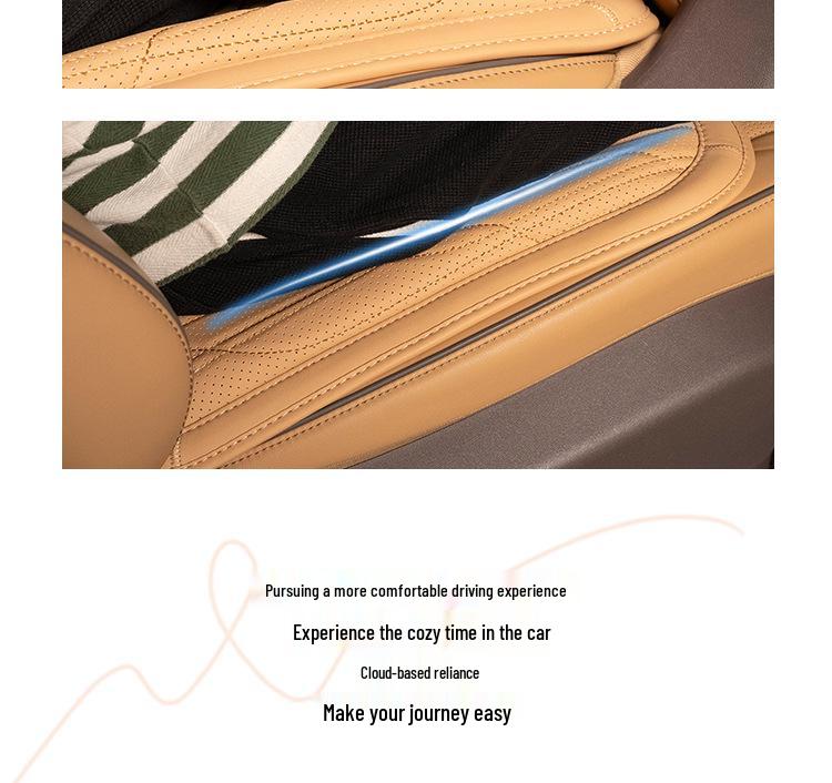 All-Season Car Interior Set: Fits Tank 300 Headrests & Tank 500 Seat Cushions, Includes Lumbar Supports, One-Piece Breathable Design.