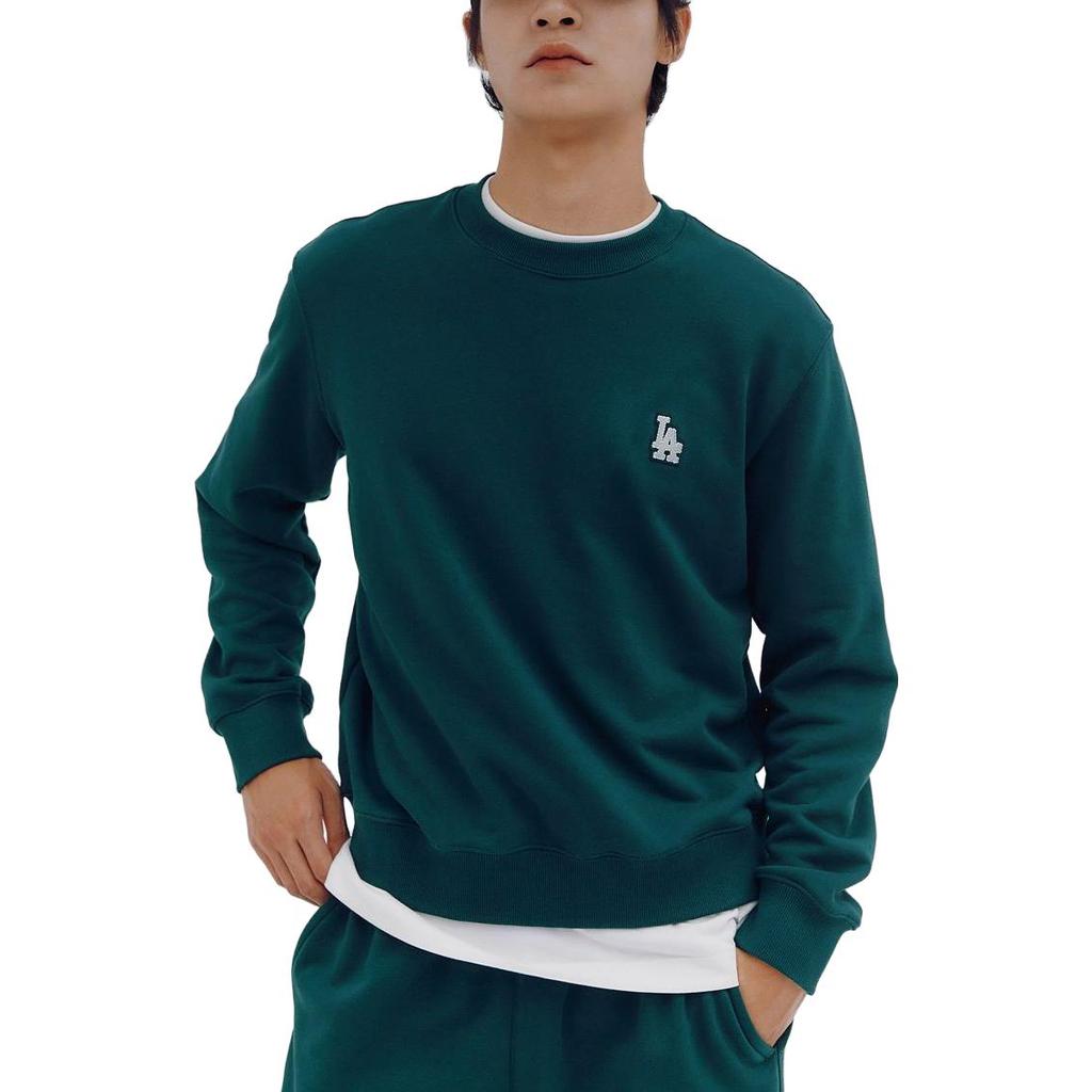 MLB Sweatshirts Men's Green Crew Neck Moderate Other 3AMTB0134-07GND