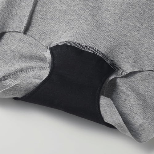 Gunze Sanitary Shorts, Cut-Off Type, for Girls, PCP13, New Gray-Moc, Size 160