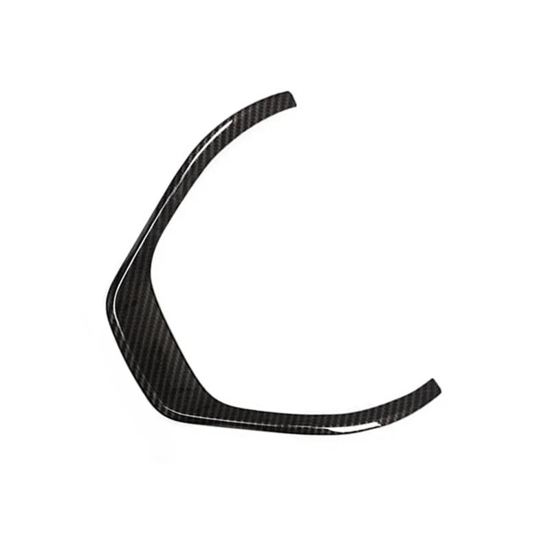 Cubierta de Recorte para Volante Estilo Fibra de Carbono Brillante para BMW Serie 1 3 F20 F30 F34 GT 1216 Añadido de Lujo y Elegancia