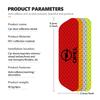 For Opel Car Door Sticker Safety Warning Reflector Tape Decal Auto Accessories ADAM ASTRA J K CORSA E INSIGNIA MOKKA VIVA Meriva
