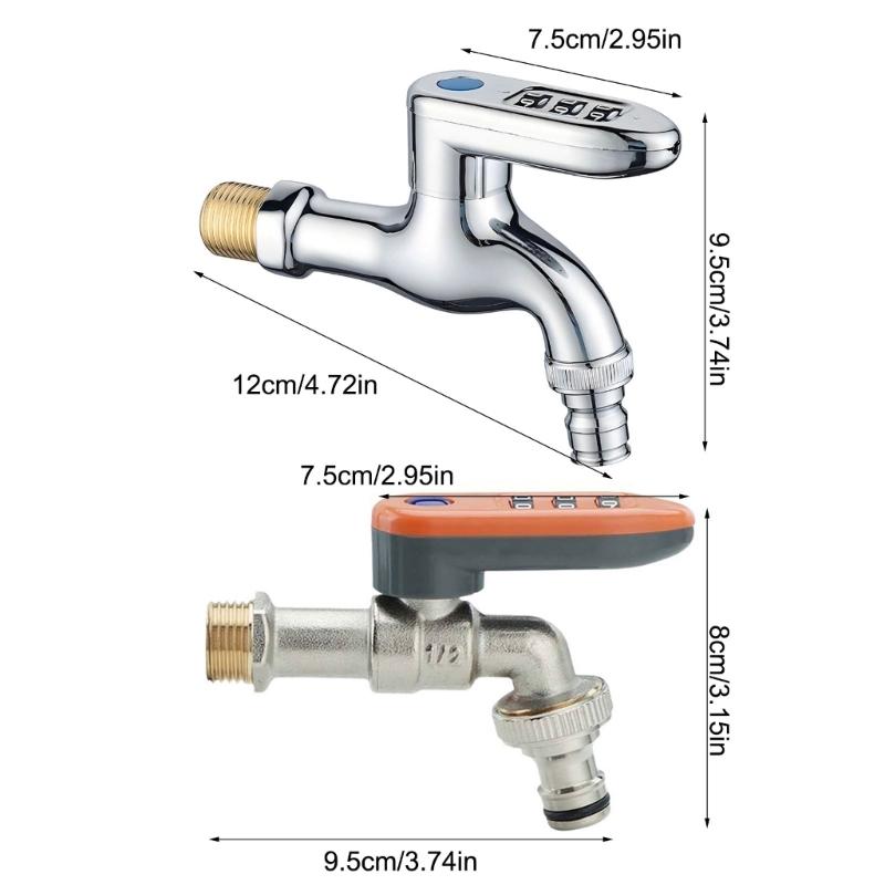Upgrades Frost Proof Exterior Spigot Large Water Output Not Theft Combination Locking Weather Resistant Outdoor Water Tap