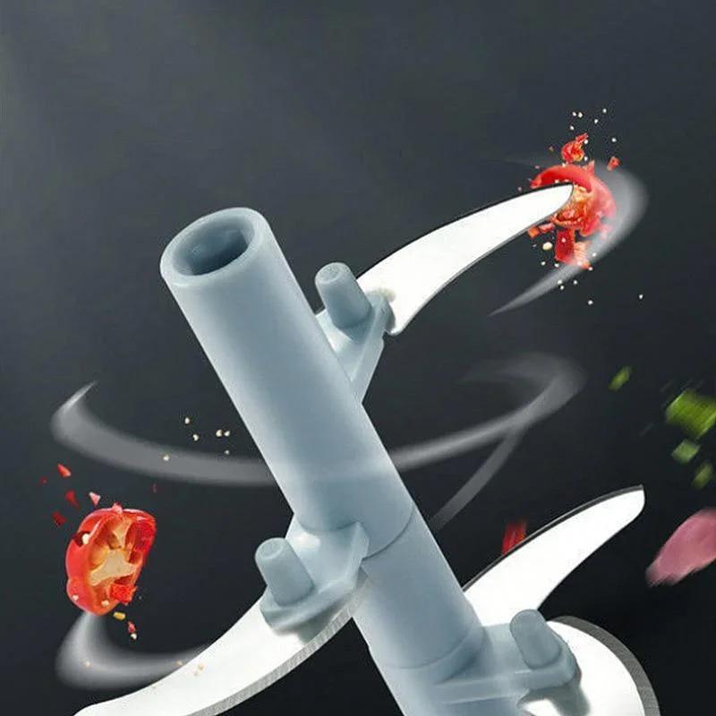 500/900ML Manuale Tritacarne Aglio Chopper Ruotare Aglio Presse Frantoio Verdura Cipolla Cutter Cucina Accessori Da Cucina