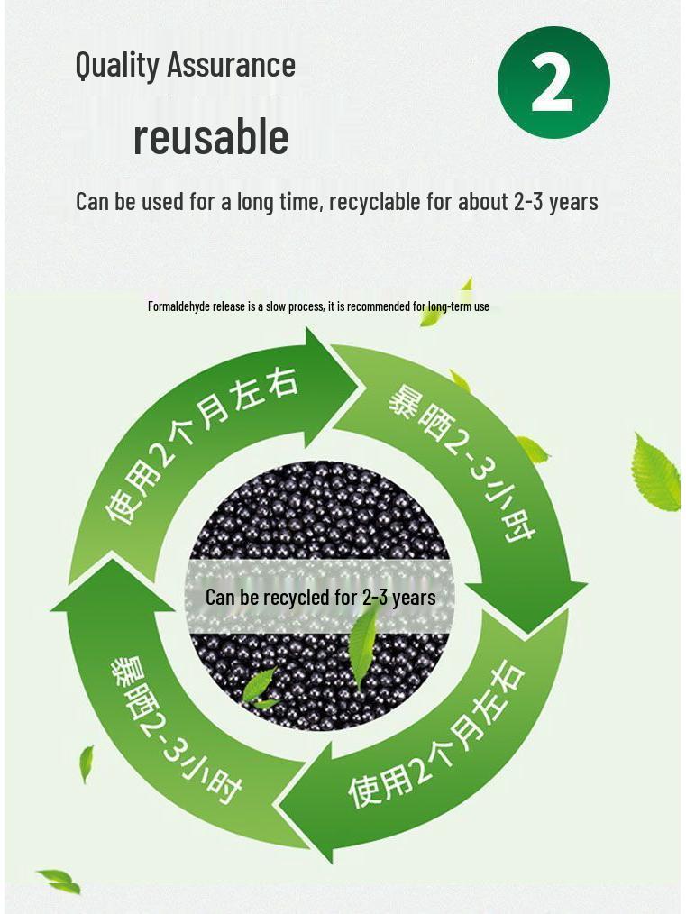 Activated Carbon Bamboo Charcoal Bag for Rapid Deformaldehyde Removal in New Homes