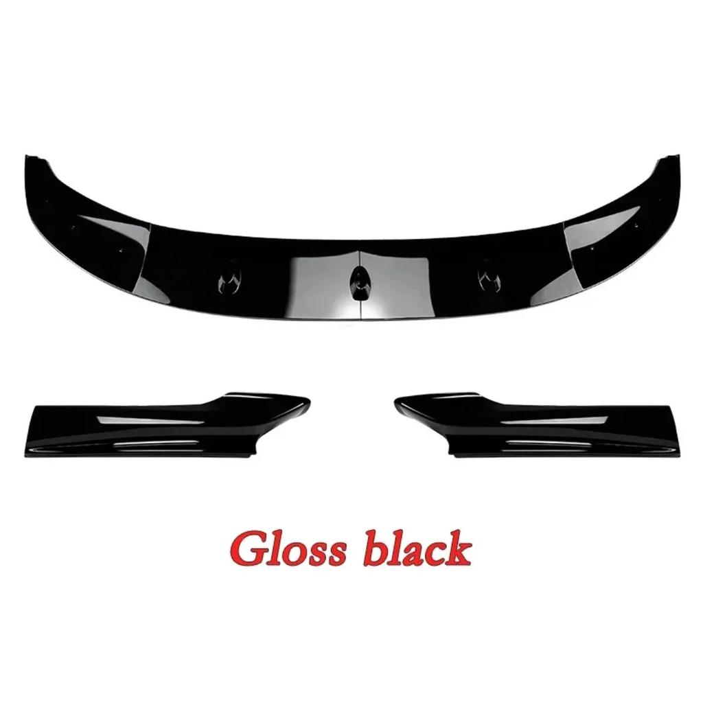 Front Bumper Lip Body Kit Spoiler Car Splitter Bumper Canard Lip For BMW 5 Series F10 F11 520 523 525 535 530 M Sport 2011-2017