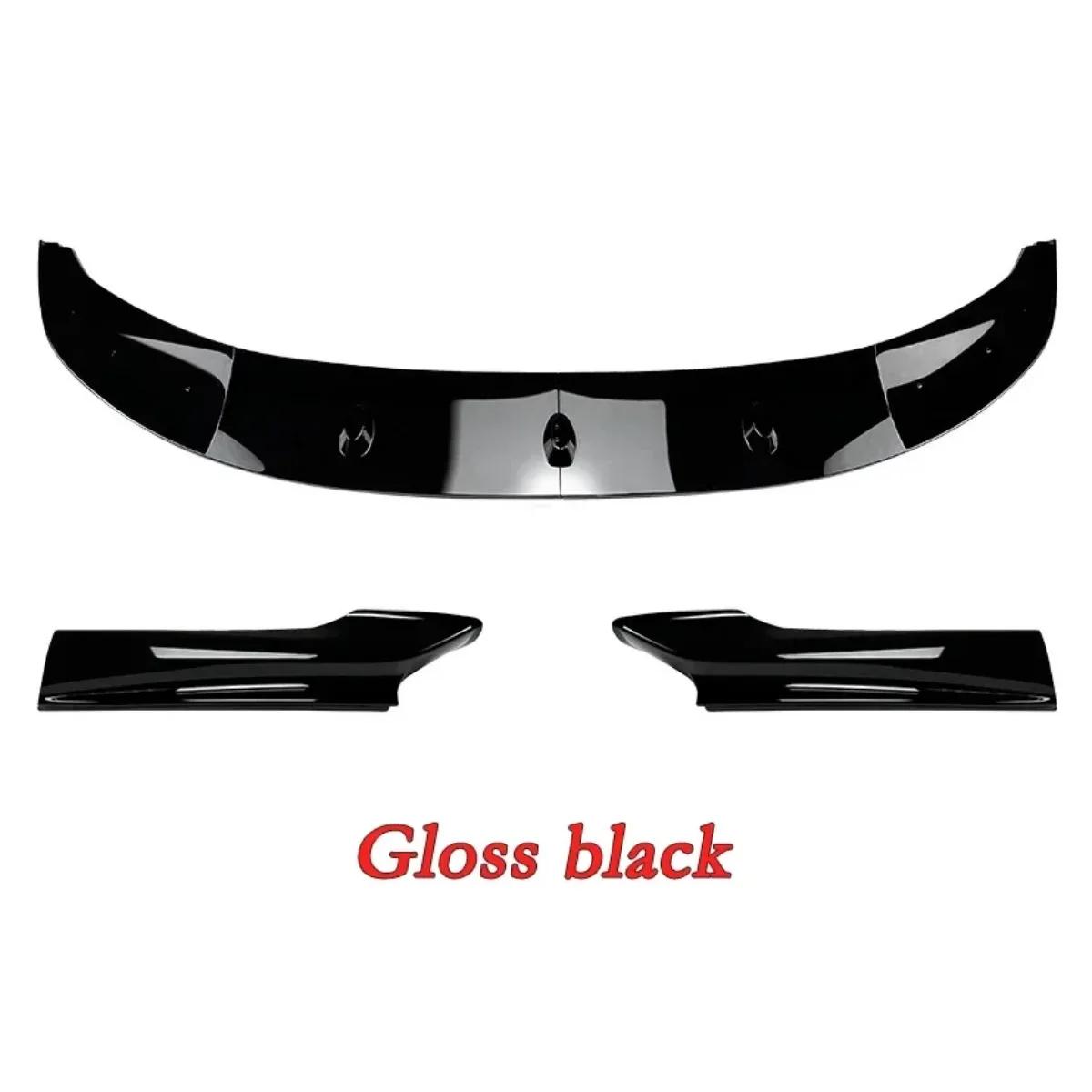 

Front Bumper Lip Body Kit Spoiler Car Splitter Bumper Canard Lip For BMW 5 Series F10 F11 520 523 525 535 530 M Sport 2011-2017