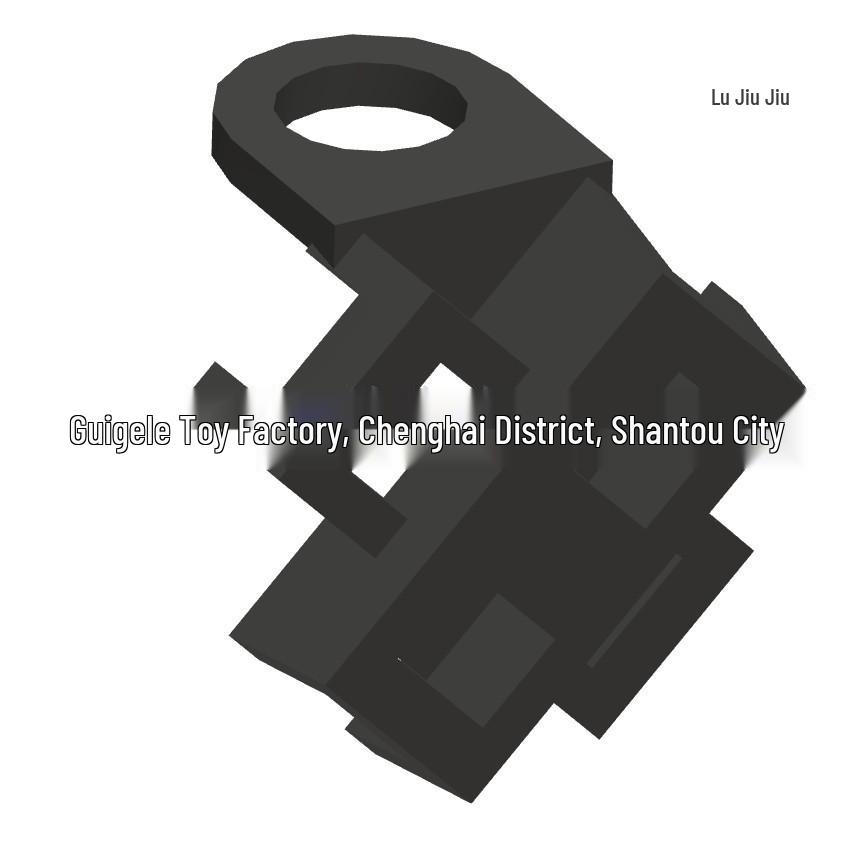 Cross-Border MOC Building Blocks Compatible with Minifigure Weapon Back Rack Sheath Ninja Set