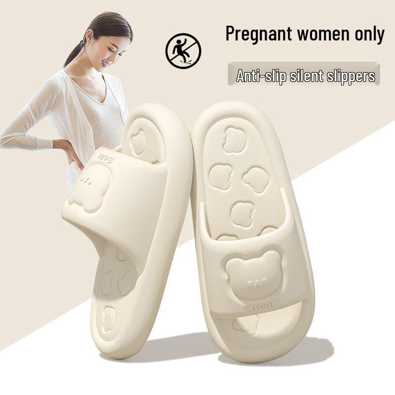 Men's Deodorant Non-Slip PVC Summer Slippers for Bathroom