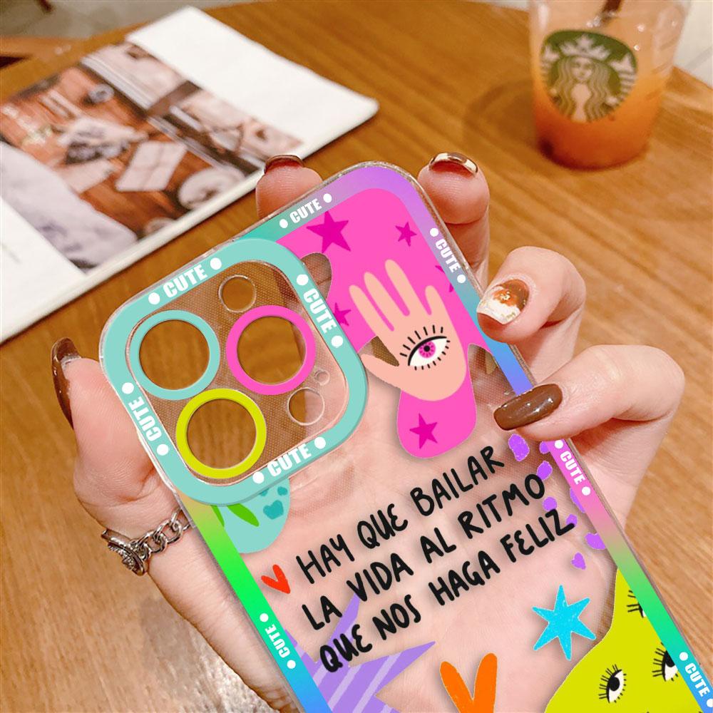 Funny Lucky Blue Evil Eye Clear Phone Case For VIVO Y400 Y100 Y75 Y51 Y50 Y36 Y35 Y28 Y22S Y21 Y20 Y19S Y17S Y16 Y15S Y04 Case