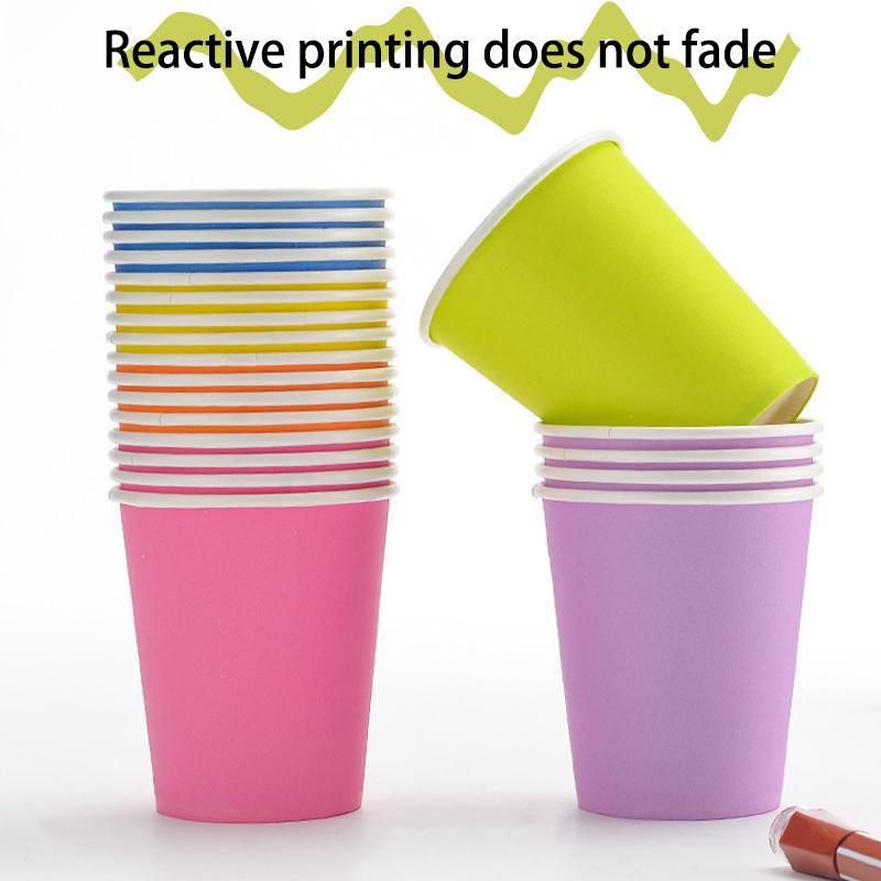 Colorful Paper Cups For Kindergartens, Early Education Children'S Crafts Diy Art Supplies And Paper Cups