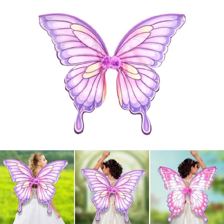 Halloween Costume Wing Butterfly Wing Dress Up Angel Wing Colorful Fairy Wing