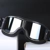 Customizable Clear Motorcycle Helmets Glasses UV Riding Goggles with PC Frame Eyewear for Motorcycling