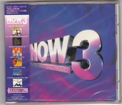 CD VARIOUS  Now 3 TOCP8750 EMI 1995 Japan ObiDance  Electronica Used
