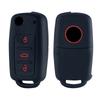 Silicone Car Key Case Key Cover For Vw Up Polo Golf 6 Passat B5 Touran Caravelle Jetta Caddy Touareg