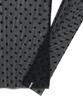 Nigaennikol Nicole Label See-Through Dots Tops_Black