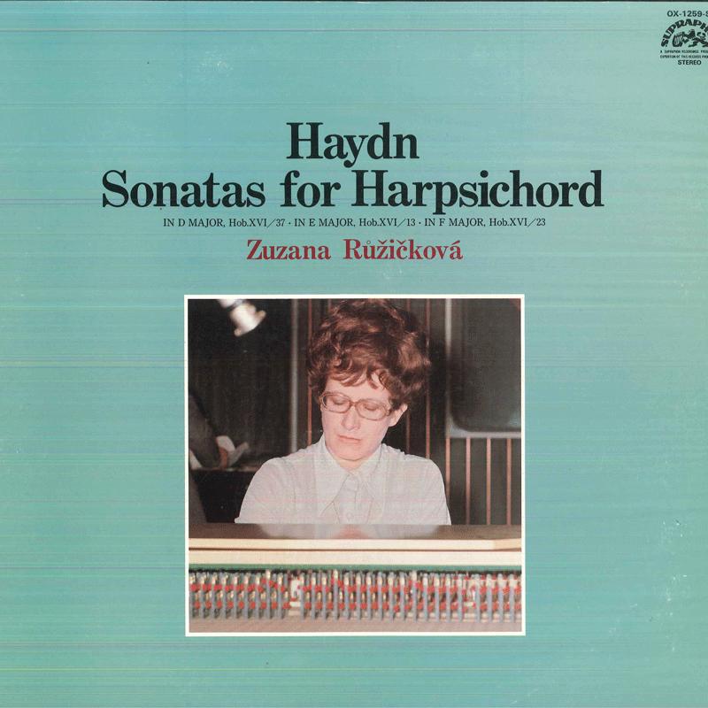 

LP Record ZUZANA RUZICKOVA - Haydn Sonatas For Harpsichod OX1259S SUPRAPHON 1982 Japan Classical Used