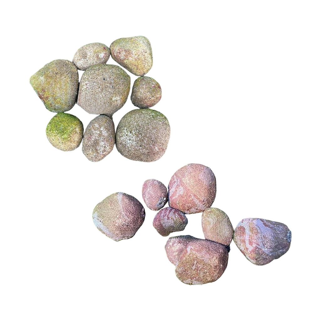 8Pcs Artificial Rocks Realistic Decoration Versatile Miniature for Home Fairy
