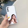 LO89 Tate McRae Soft Shell Transparent Phone Case for Samsung Galaxy A04 A04S A14 A23 A34 A54 M23 M33 M52 M53