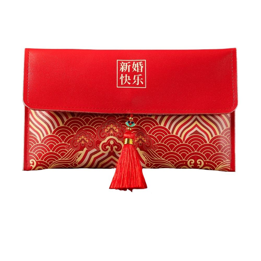 

Blessing Words Tassel Red Envelop Chinese New Year Spring Festival Hongbao New Year Style A2