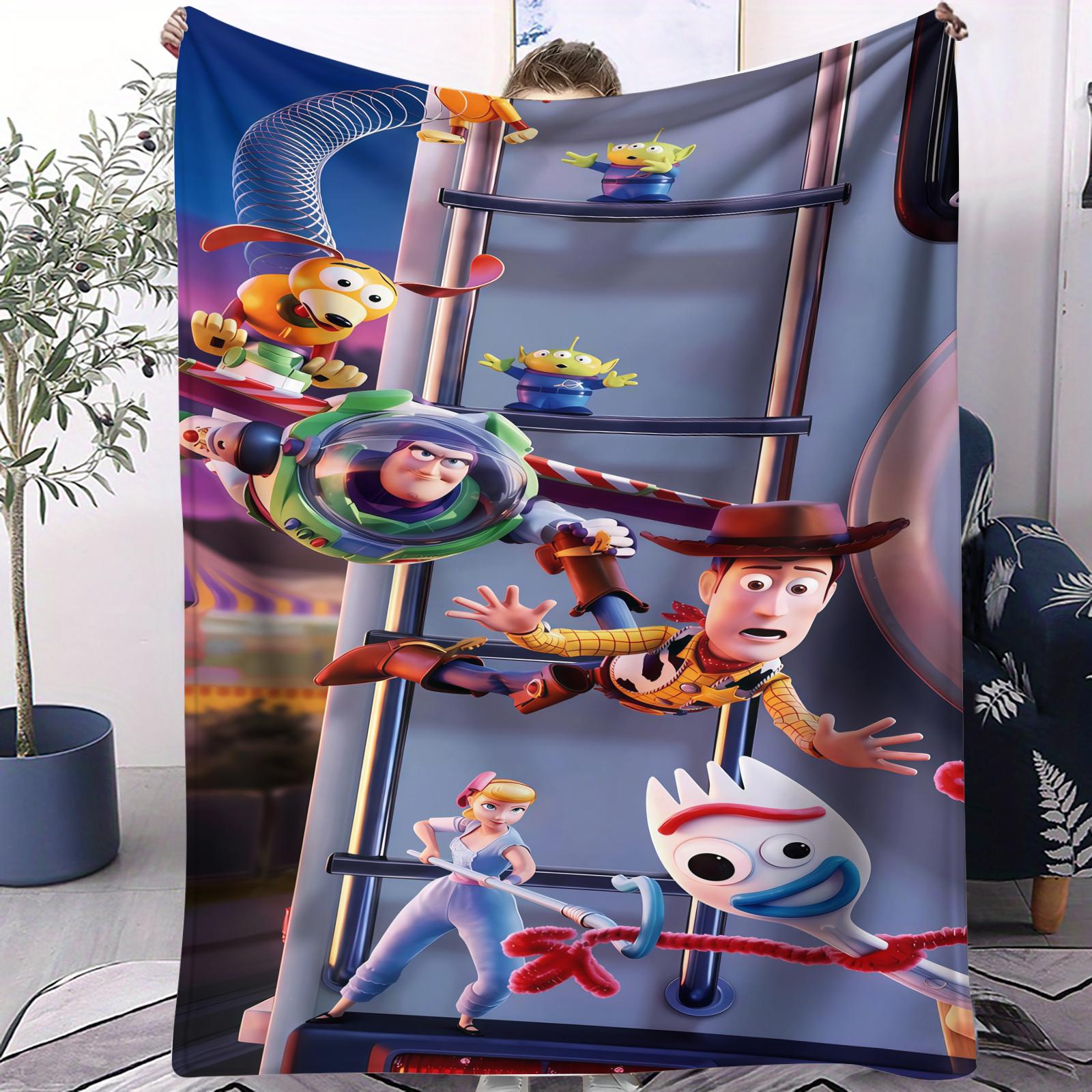 

Toy Story Woody Small Cover Blanket Soft Comfortable Skin Friendly For Bed Bedroom Dorm Sofa Office Car Lunch Camping Nap Decor 70x100cm